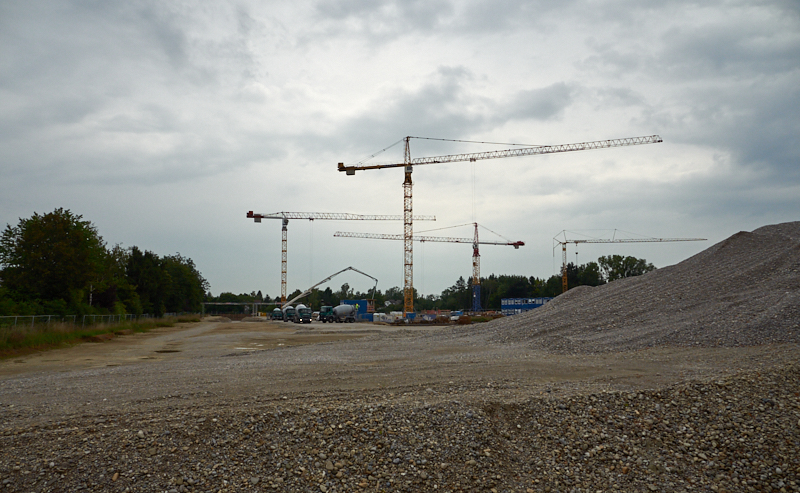 29.08.2019 - Beton für die Baustelle Alexisquartier