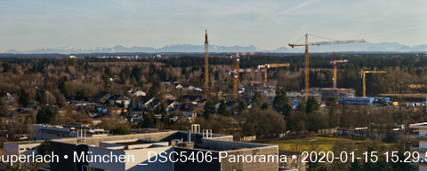 Impressionen von der Baustelle Aleixsquartier in Neuperlach am Truderinger Wald