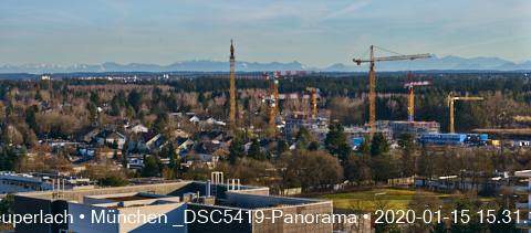 Impressionen von der Baustelle Aleixsquartier in Neuperlach am Truderinger Wald