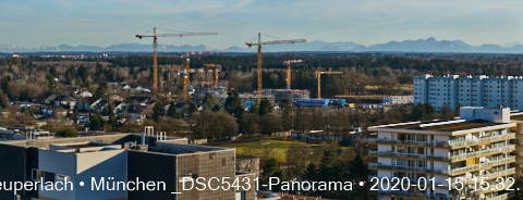 Impressionen von der Baustelle Aleixsquartier in Neuperlach am Truderinger Wald