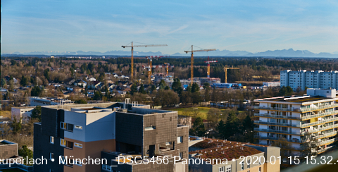 Impressionen von der Baustelle Aleixsquartier in Neuperlach am Truderinger Wald