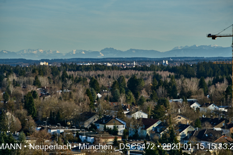 Impressionen von der Baustelle Aleixsquartier in Neuperlach am Truderinger Wald