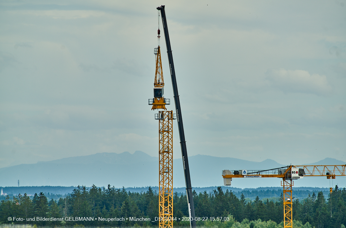 Rundgang um Baustelle Alexisquartier in Neuperlach am Trudneringer Wald