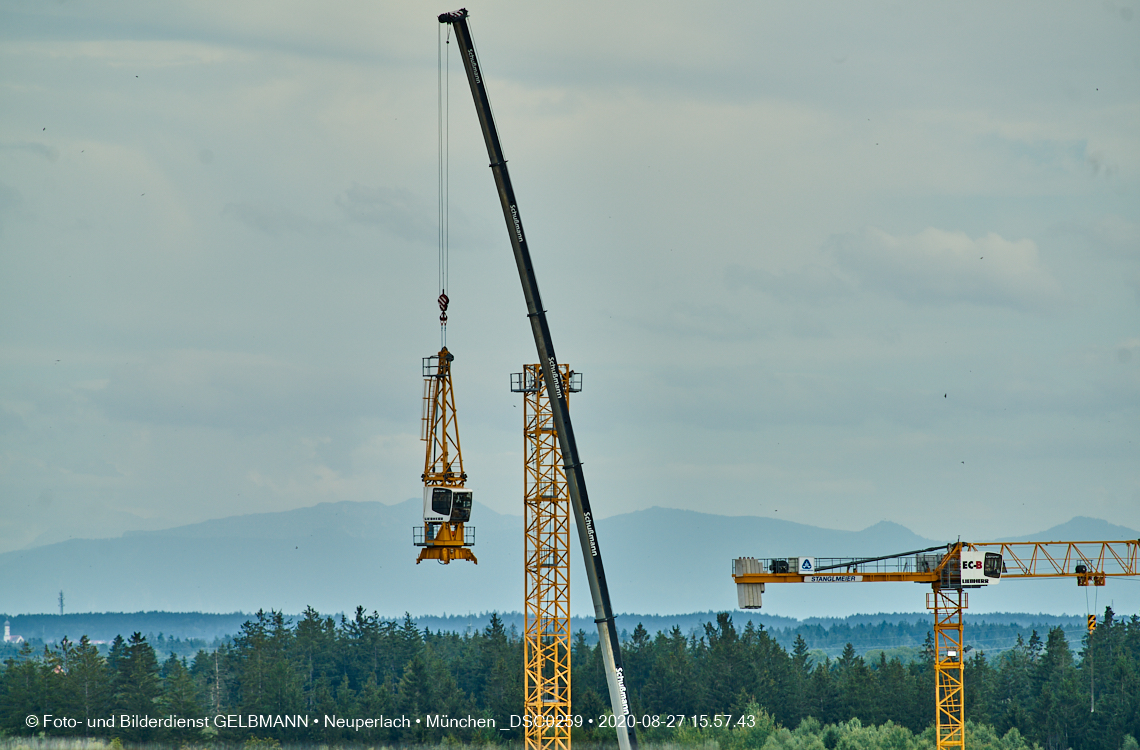 Rundgang um Baustelle Alexisquartier in Neuperlach am Trudneringer Wald