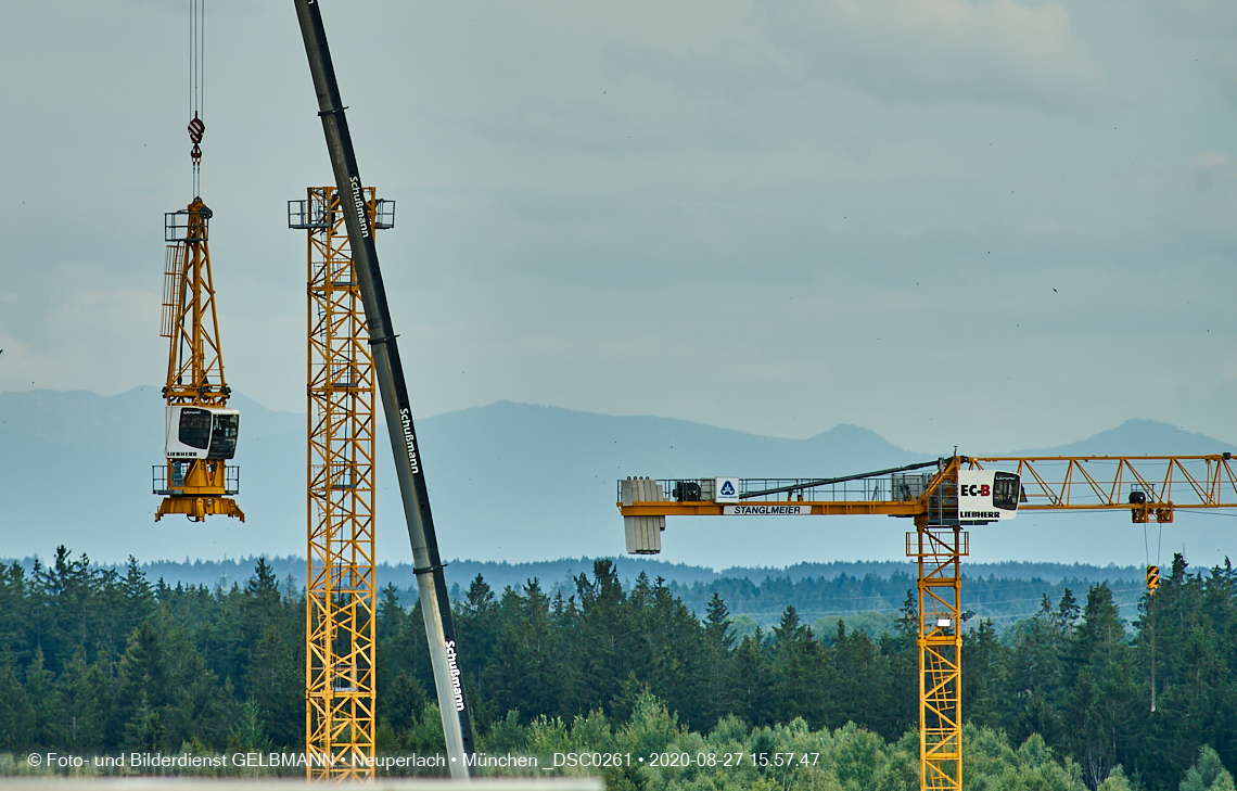 Rundgang um Baustelle Alexisquartier in Neuperlach am Trudneringer Wald