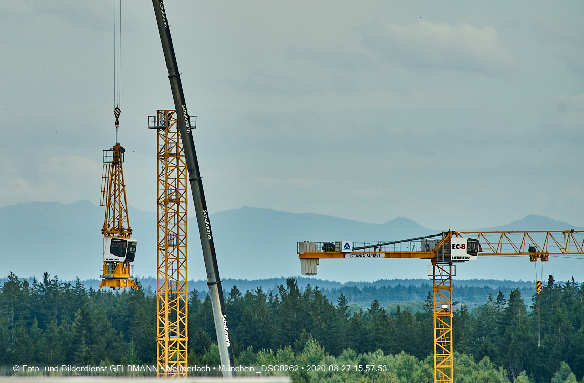Rundgang um Baustelle Alexisquartier in Neuperlach am Trudneringer Wald