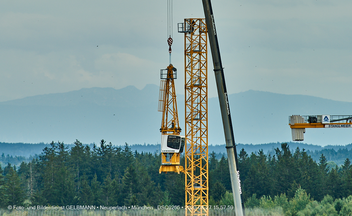 Rundgang um Baustelle Alexisquartier in Neuperlach am Trudneringer Wald