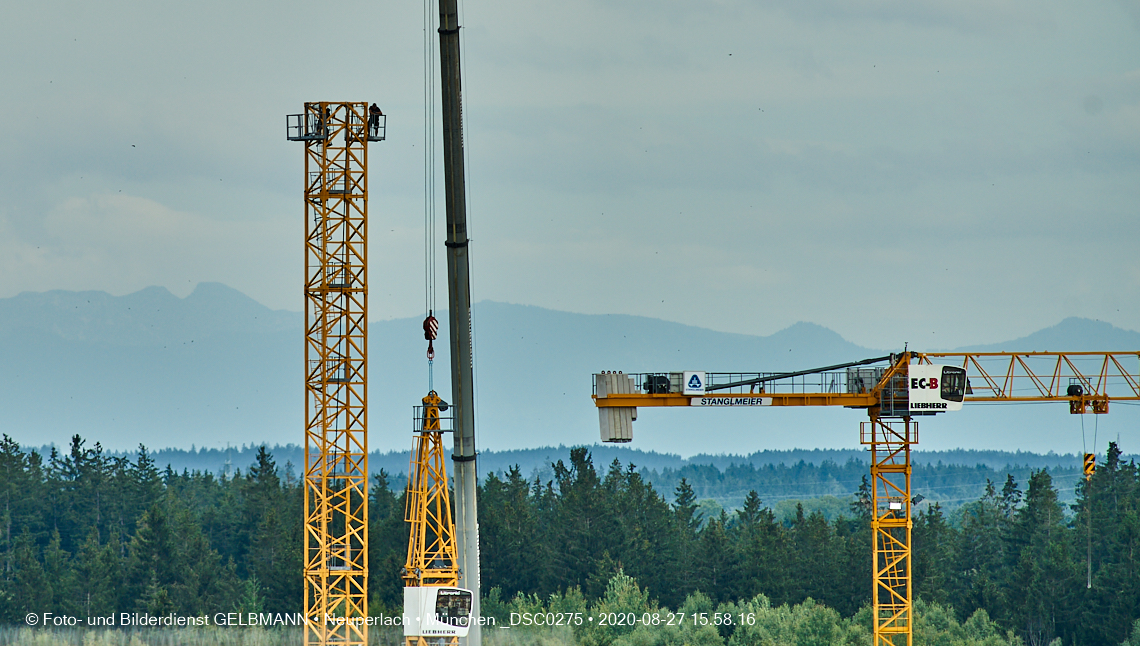 Rundgang um Baustelle Alexisquartier in Neuperlach am Trudneringer Wald