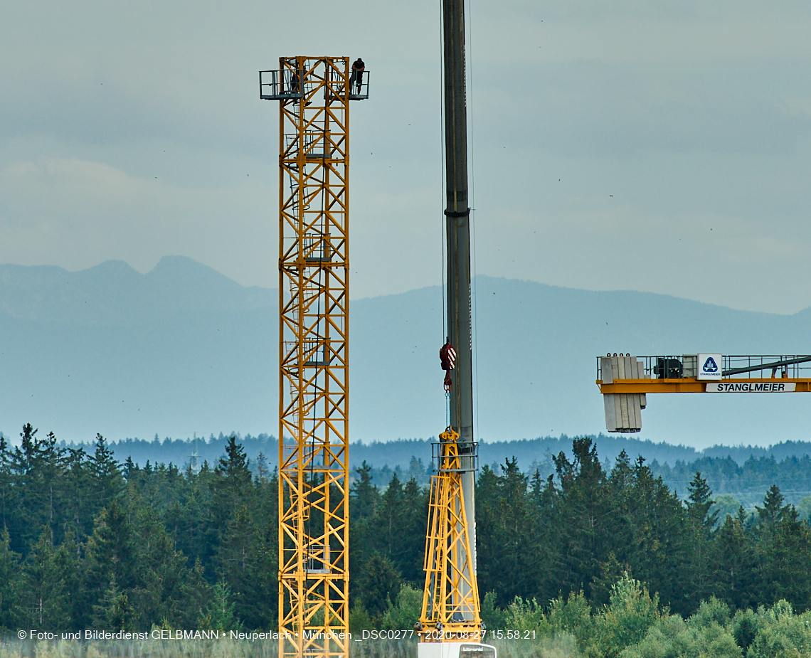 Rundgang um Baustelle Alexisquartier in Neuperlach am Trudneringer Wald