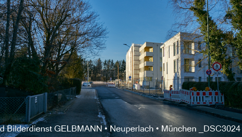 01.01.2021 - Die Baustelle Alexisquartier in Neuperlach am ersten Tag im Neuen Jahr 2021
